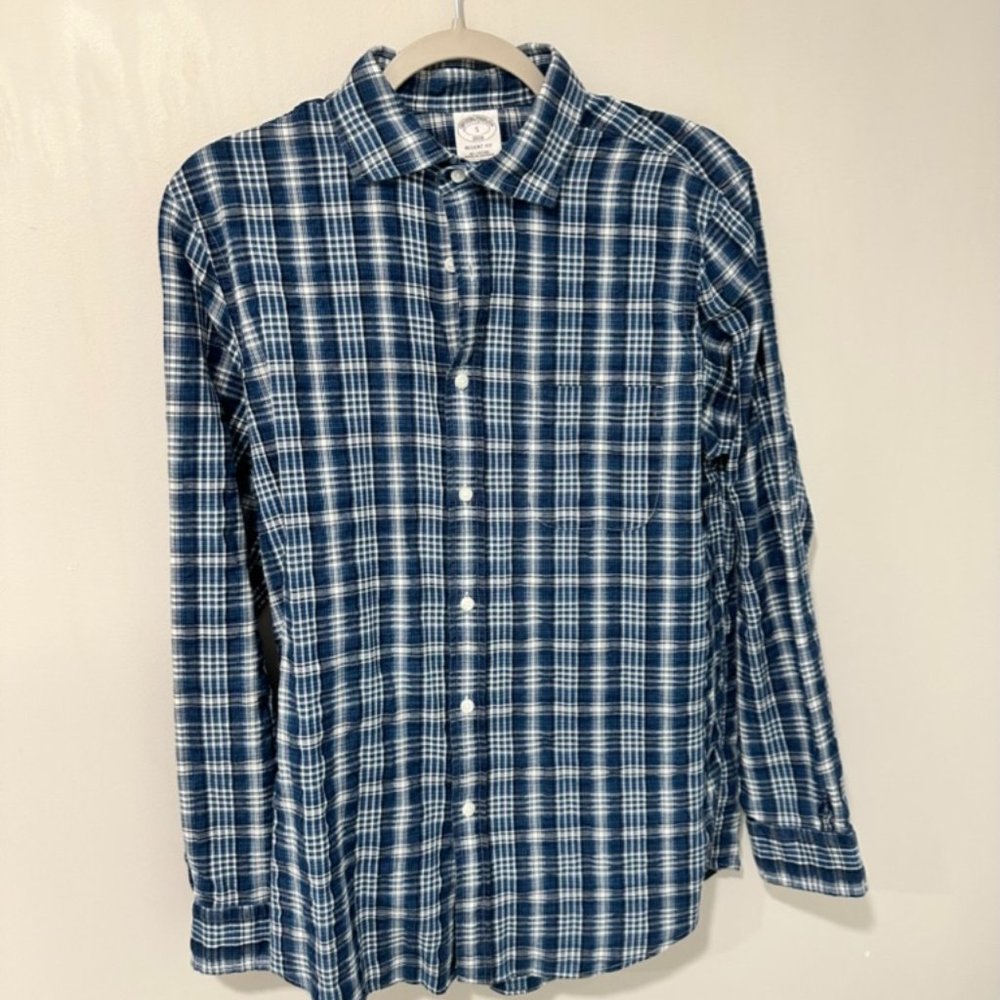 Brooks Brothers Button Down Dress shirt Regent Fit size S